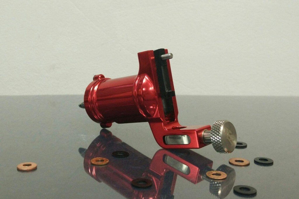 Slide Rotary tattoo machine Red in tutto il mondo