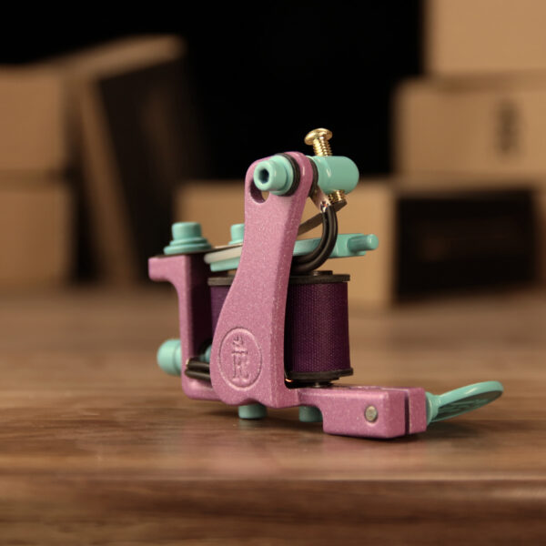 BONE Liner P.M PINK/MINT Tattoo Machine