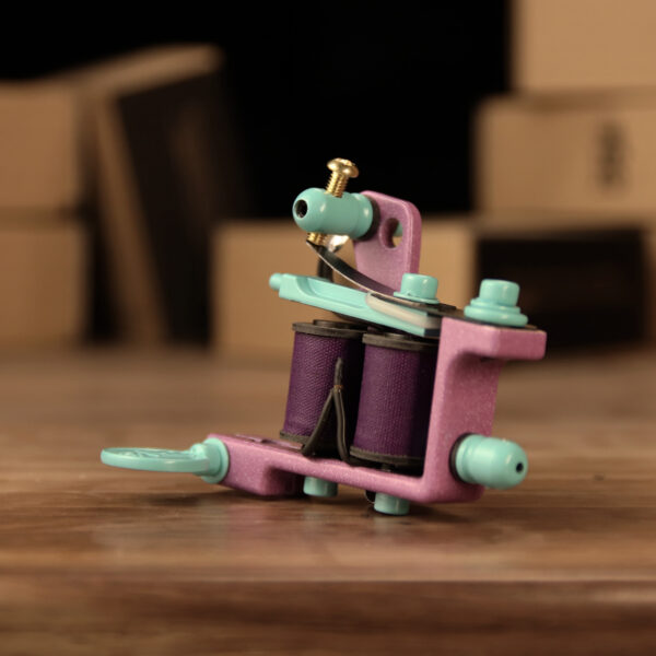 BONE Liner P.M PINK/MINT Tattoo Machine - Image 2
