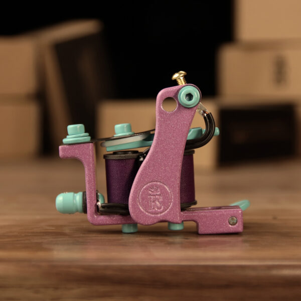 BONE Liner P.M PINK/MINT Tattoo Machine - Image 3
