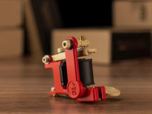 Single coil tattoo machine