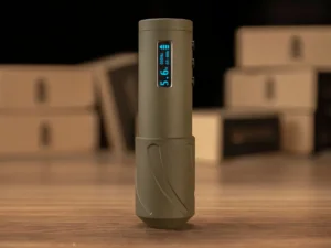 RightStuff Revo Wireless Tattoo Machine - Green - 4.2mm Stroke