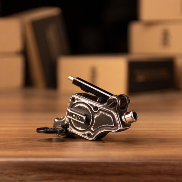 Rotary tattoo machine - CROSS BLK WHT - Imagen 2