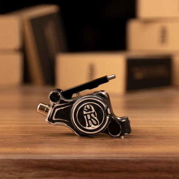Rotary tattoo machine - CROSS BLK WHT - Imagen 3