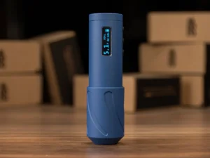 RightStuff Revo Wireless Tattoo Machine - Blue - 4.2mm Stroke